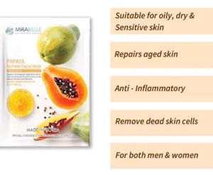 Mirabelle Korean And Garnier Sheet Mask