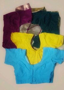 Saree Blouses - Bundle of 4 for women