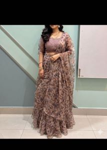 Elegant Floral Lehenga Choli Set