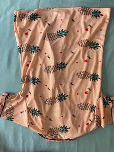 Pineapple Print Pajama Set