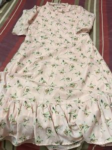 Floral Print Casual Dress