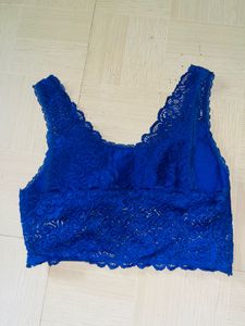 Blue Lace Bralette