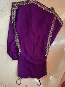 Purple Kurta Set
