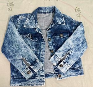 Crop Denim Jacket (rugged)