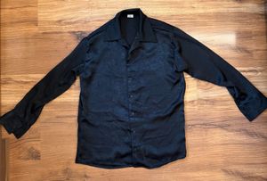 Black Satin Shirt 🎱