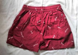Red Unisex Shorts