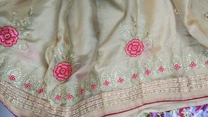 Embroidered Saree✨