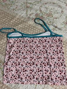 Floral Print Tank Top