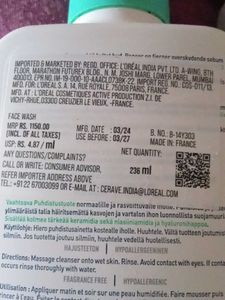 TWO CERA VE CLEANSER