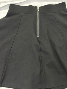 Black Flare Skirt