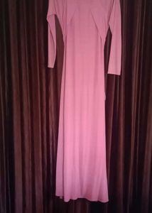 Elegant Pink Maxi Dress