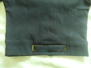 Navy Blue Fitted Top