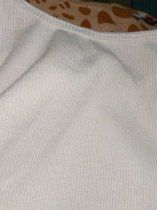 White Sleeveless Crop Tank Top