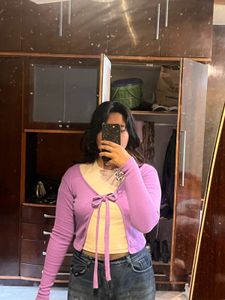 Lavender pullover full sleeve