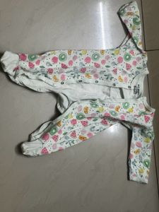 Cute Fruit Print Romper