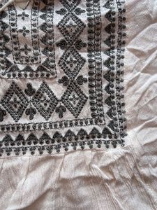 Boho Embroidered Top
