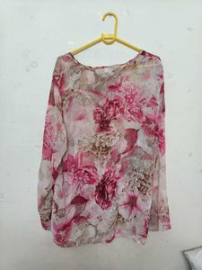 Floral Print Kurta