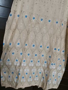W Brand Women Embellished Printed Cotton Kurta
