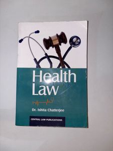 Health Law - Dr. Is*ita Chatterjee