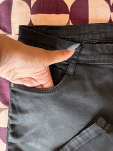 Black Skinny Denim Jeans