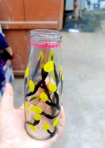 Beautiful Glass Bottles With Tight Lid