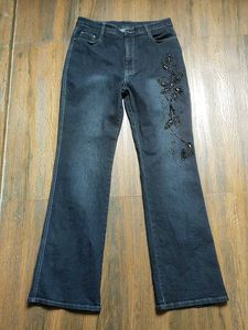 Embellished Bootcut Jeans