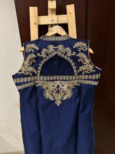 Brand New Blue Embroidered Kurta Set