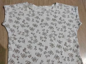 Floral Print Casual Top