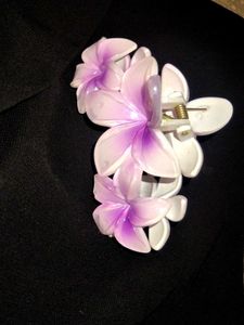 Flower Hair Claw Clips