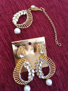Ethnic Earrings &amp; Tikka Set