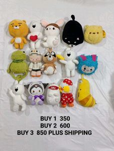 Assorted Plush Toy Bundle