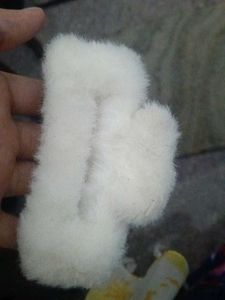 White Furry Earmuffs