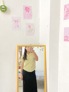 Butter Yellow Korean Top