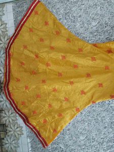 Embroidered Yellow Dress