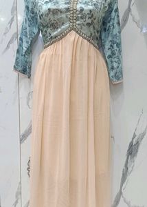 Elegant Floral Print Maxi Dress