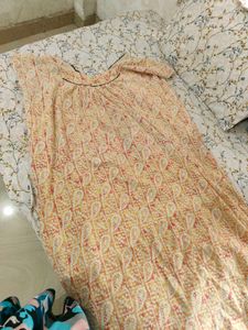 Paisley Print Night Suit