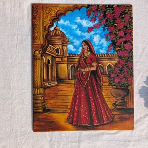 Indian Lady Artwork