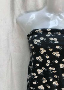 Floral Tube Mini Dress