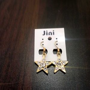 Gold Star Earrings