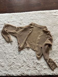 Khaki Light and Airy Shrug
