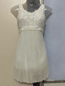 Pintrest Chochet White Lace Dress