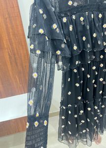 Daisy Ruffle Tiered Midi Dress