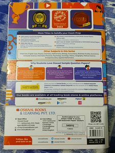 Oswal CBSE Class 12th Mathematics Sample Paper