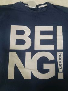Being Human Blue Tee