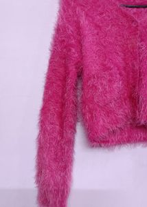 Y2k Pink Cardigan