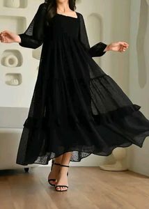 Elegant Black Maxi Dress