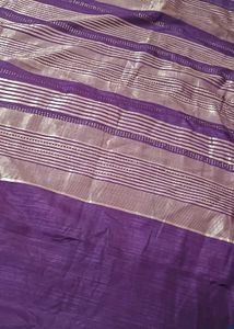 Purple Partywear Saree