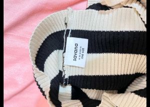 Savana Striped Knit Cami Top
