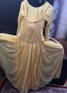 Hand Embroidered Ethnic Gown