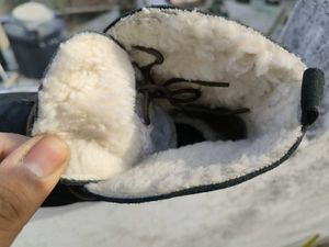 Stylish Black Suede Chukka Boots(36 size only 2 pi